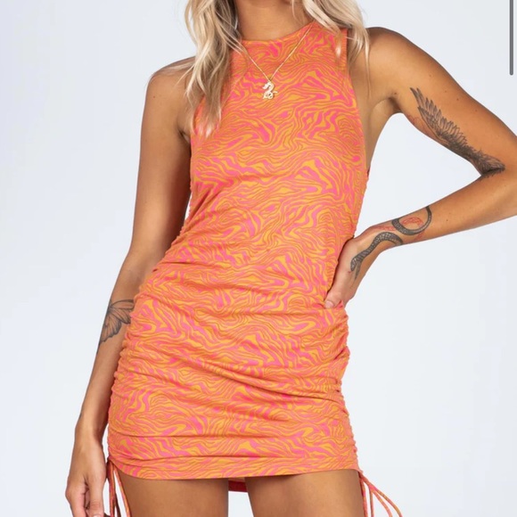 Princess Polly Motel Ardilla Mini Dress NWT - Picture 1 of 9